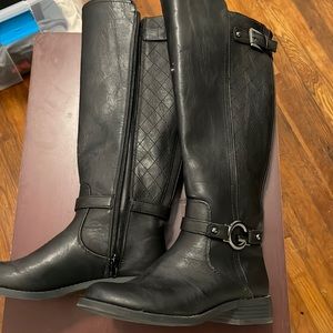 Black boots